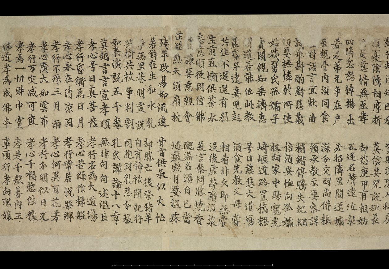 Veya. 8210/P.1, Dunhuang'dan Parça by School Chinese