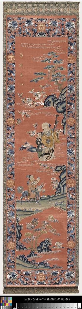Runner (nakışlı kumaş) by School Chinese