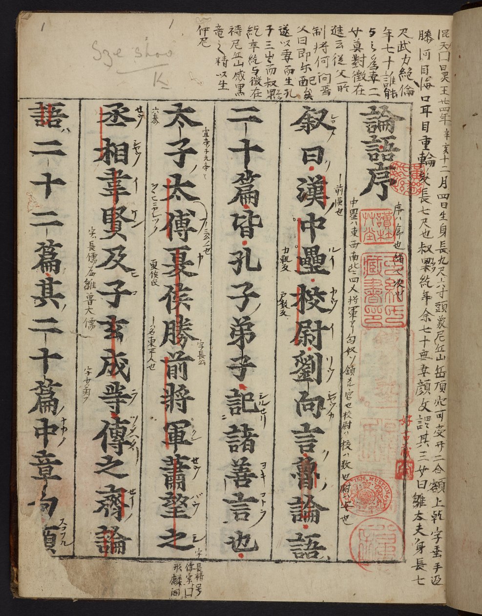 Rongo 論語 veya 