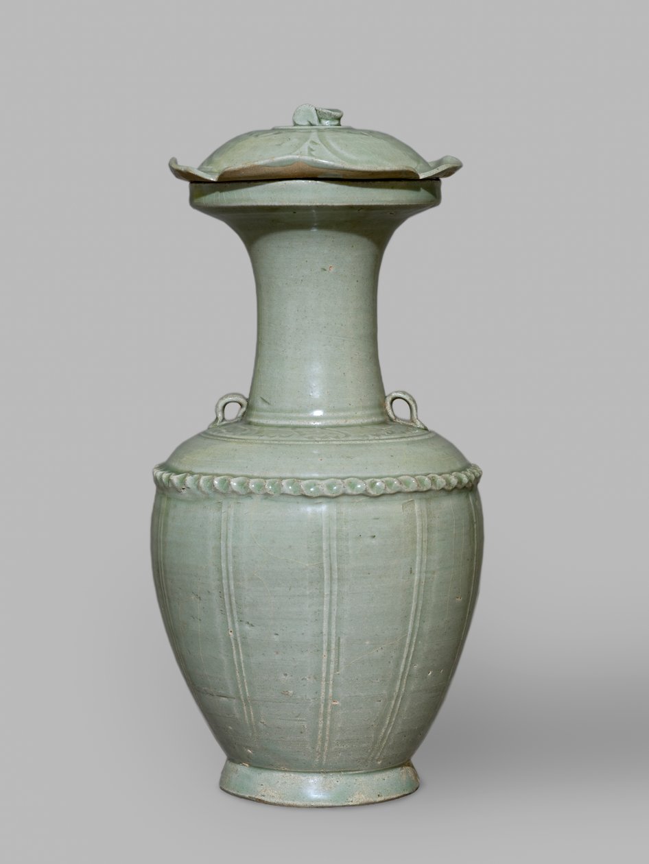 Kapaklı vazo (yeşillik) by School Chinese