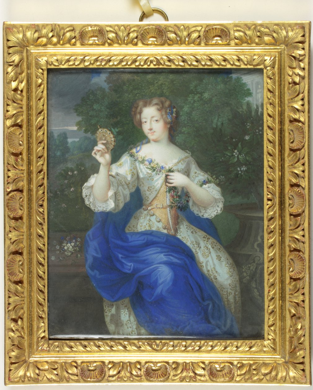 Marie-Angelique Scoraille de Rousille, Fontanges Düşesi (emaye) by School Continental
