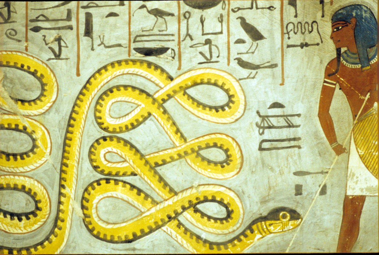 Antik Mısır, Duvar resmi, I. Ramses
