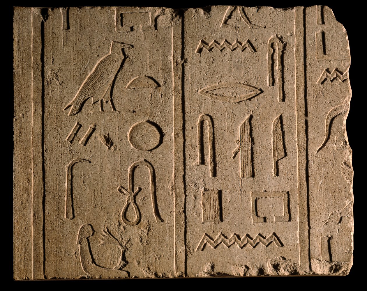 Mısır antik çağ: Takhout adında bir bayandan bahseden cenaze yazıtı. MÖ 8. yüzyıl. Paris, Louvre Müzesi by School Egyptian