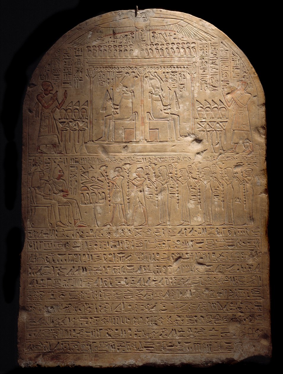 Mısır antik: Ptames steli, firavun Amenhotep (Amenophis) III