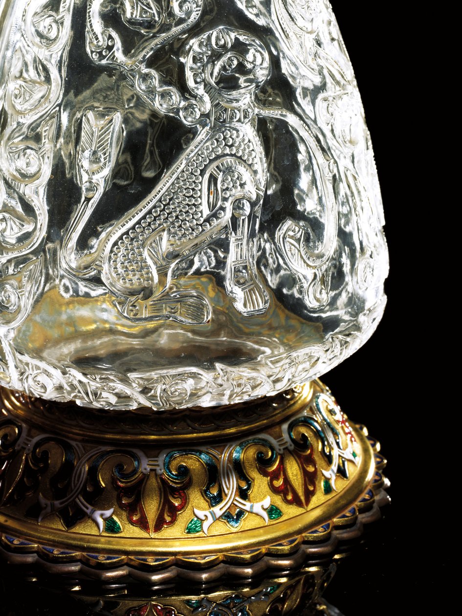 Fatımi ibrik, Mısır, 975-1025, Jean-Valentin Morel tarafından monte edilmiş, Sevres by School Egyptian