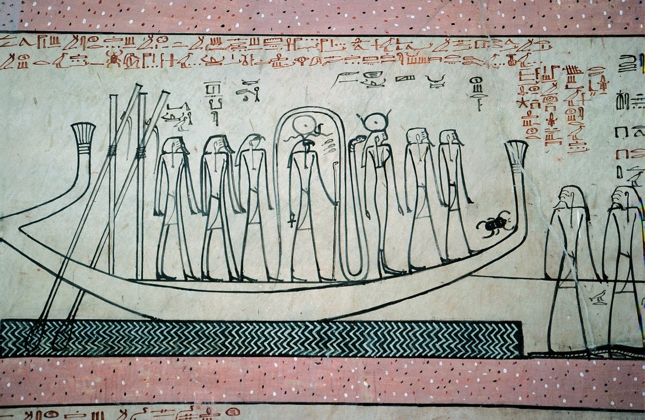 Luxor, Thebes: NIL#39;in sol yakası: Krallar Vadisi, Thutmosis#39;in mezarı (Tuthmosis veya Thutmes) III by School Egyptian