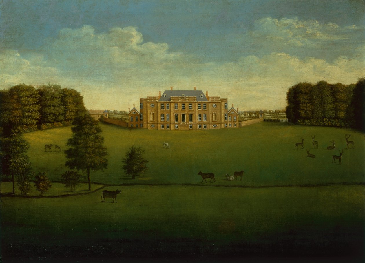 Lake Across the Gautby Hall, Lincolnshire