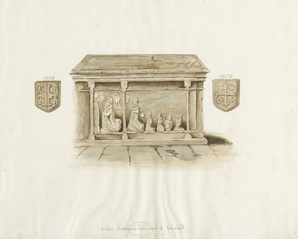 Eccleshall Kilisesi: Piskopos Bentham