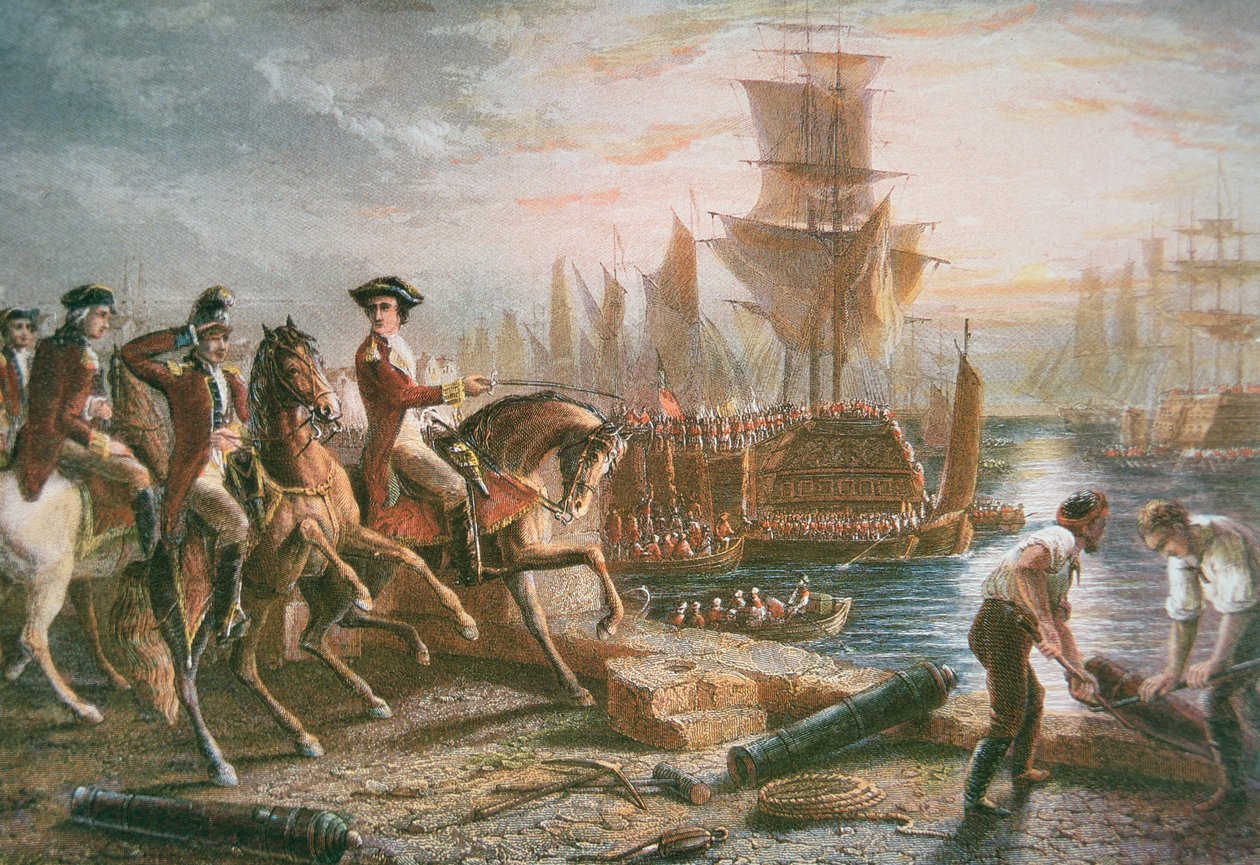 Lord Howe, Mart 1776