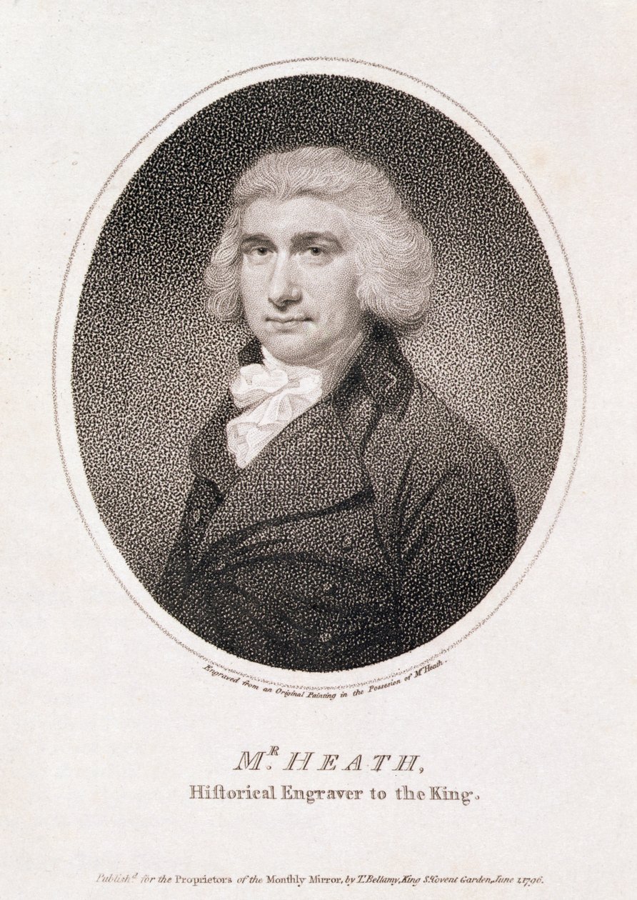 Bay Heath, Krala Tarihsel Oymacı, pub. Aylık Ayna Sahipleri İçin, T. Bellamy by School English