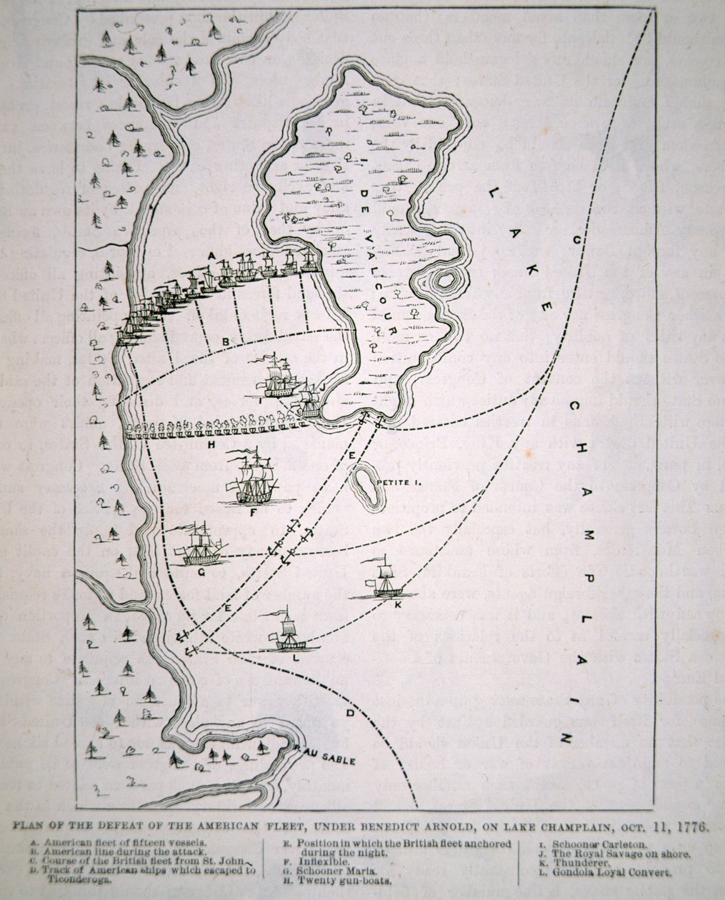 Amerikan Filosunun Champlain Gölü