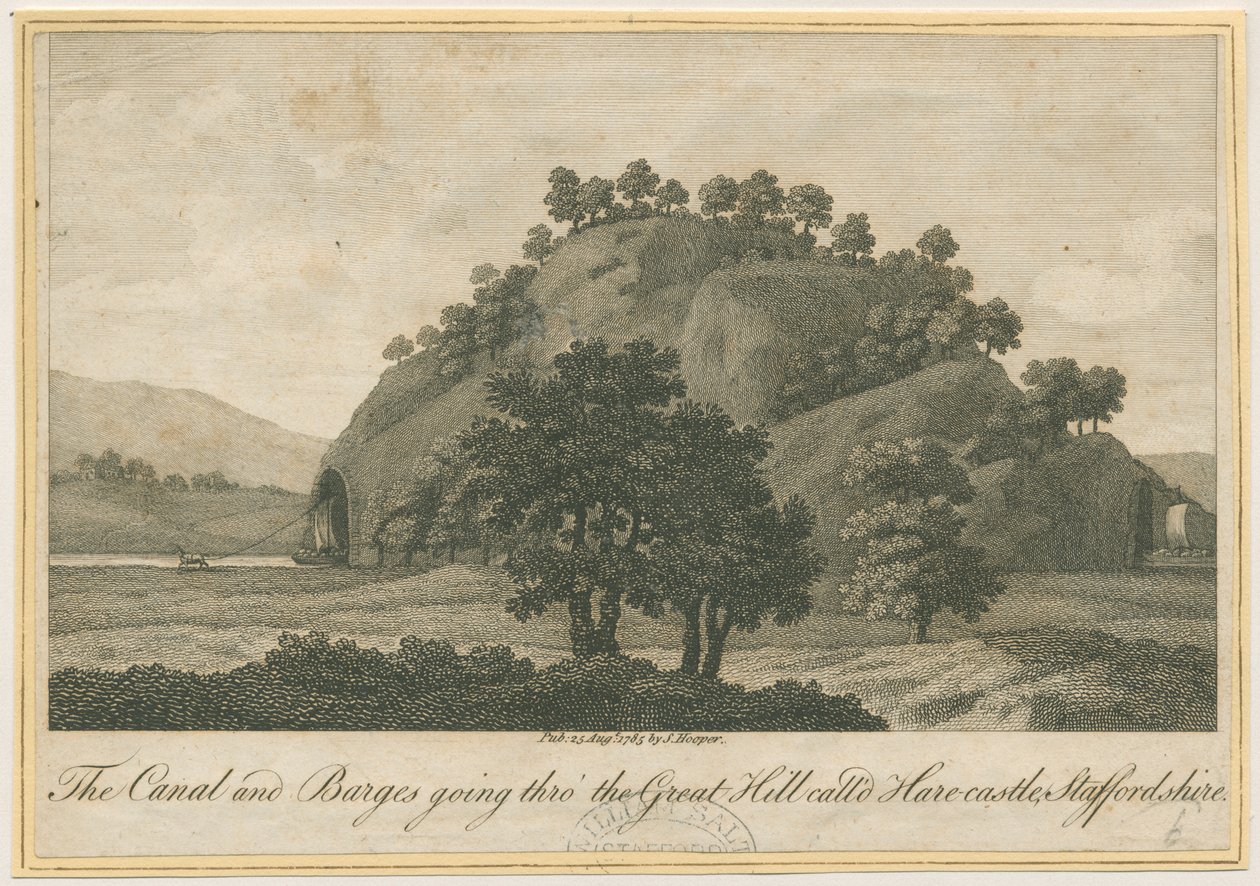 Talke - Tavşan kalesi: gravür, nd [c 1785] (baskı) by School English