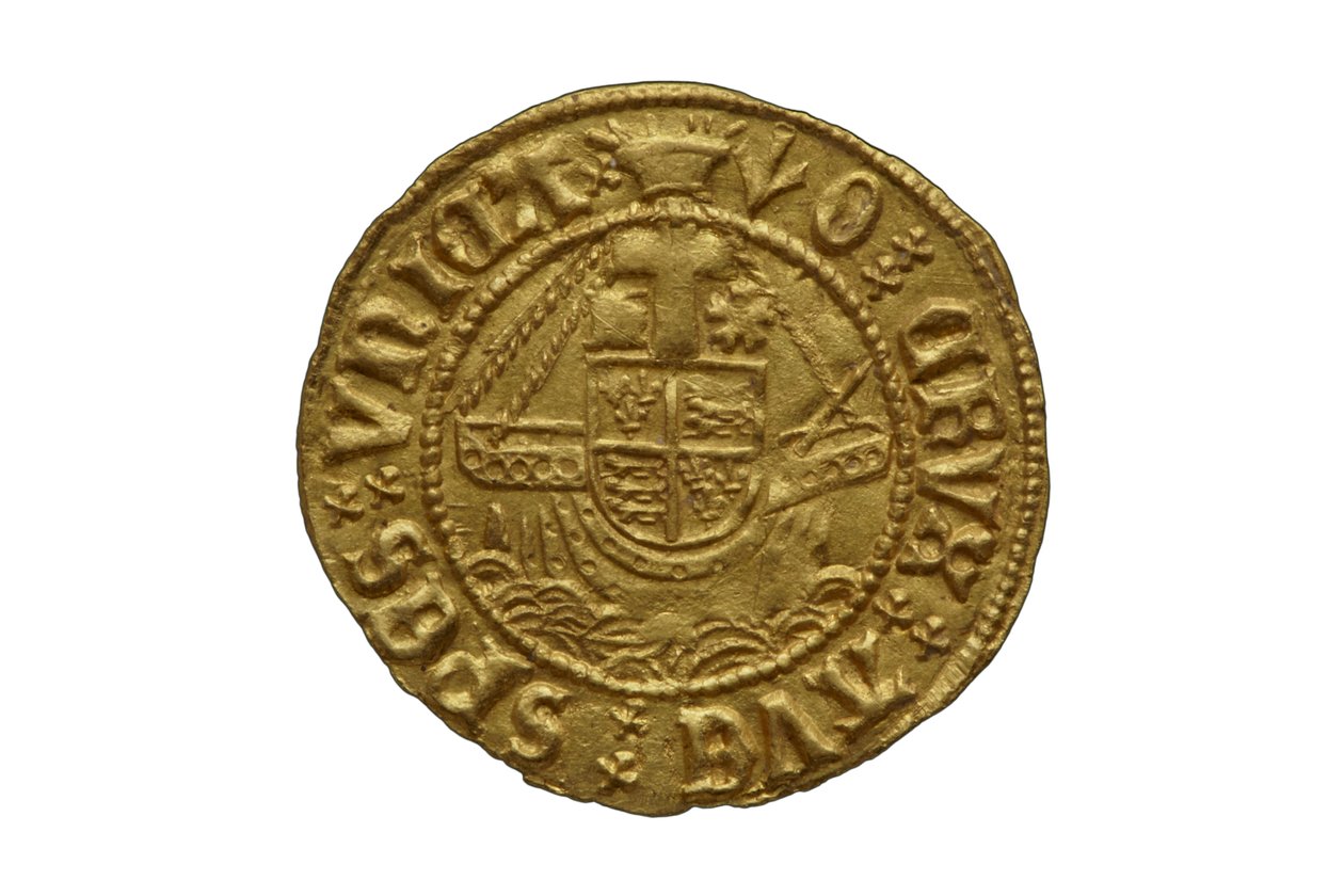 Asthall Definesinden Tudor madeni para by School English