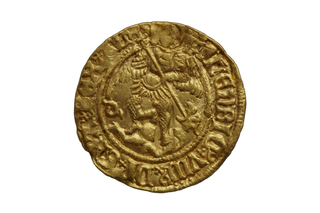 Asthall Definesinden Tudor madeni para by School English