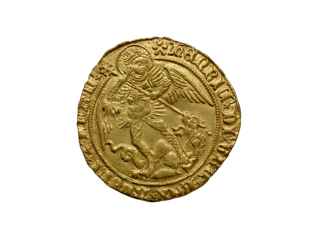 Asthall Definesinden Tudor madeni para by School English