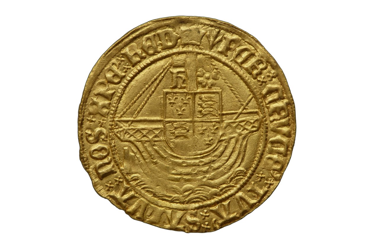 Asthall Definesinden Tudor madeni para by School English
