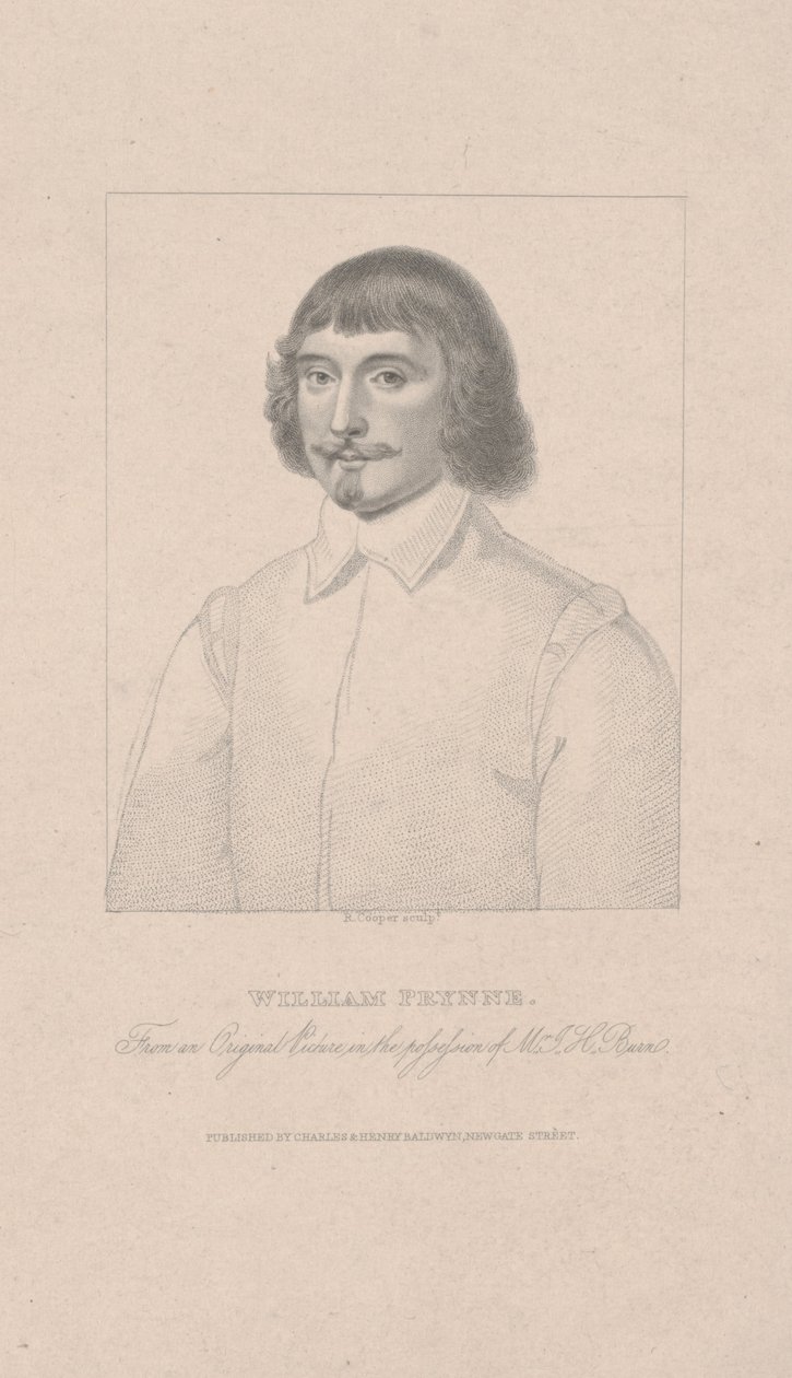 William Prynne (gravür) by School English