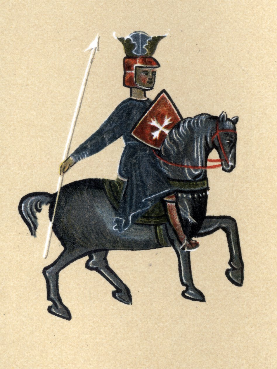 Bir Orta Çağ Troubadour