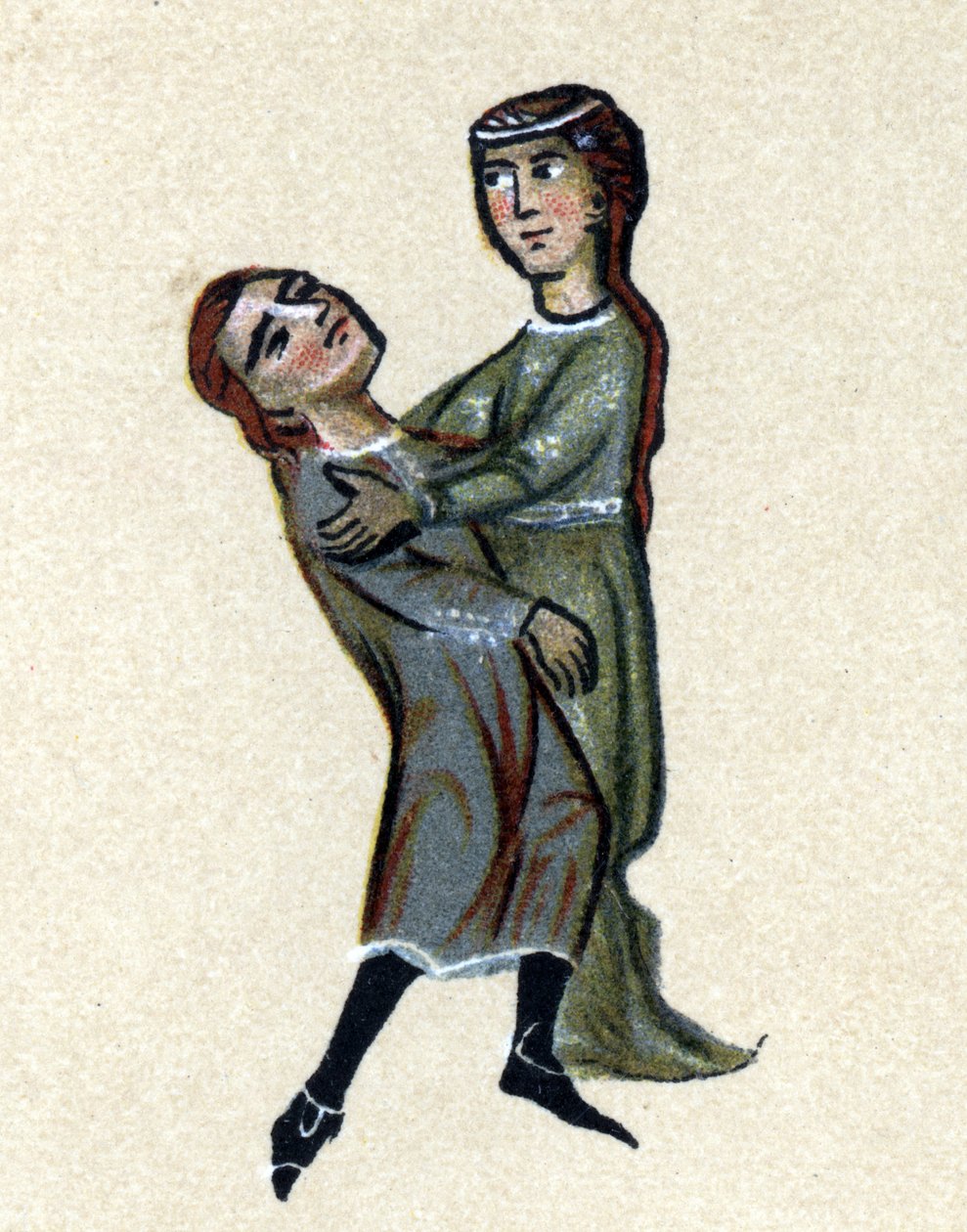 Bir Orta Çağ Troubadour