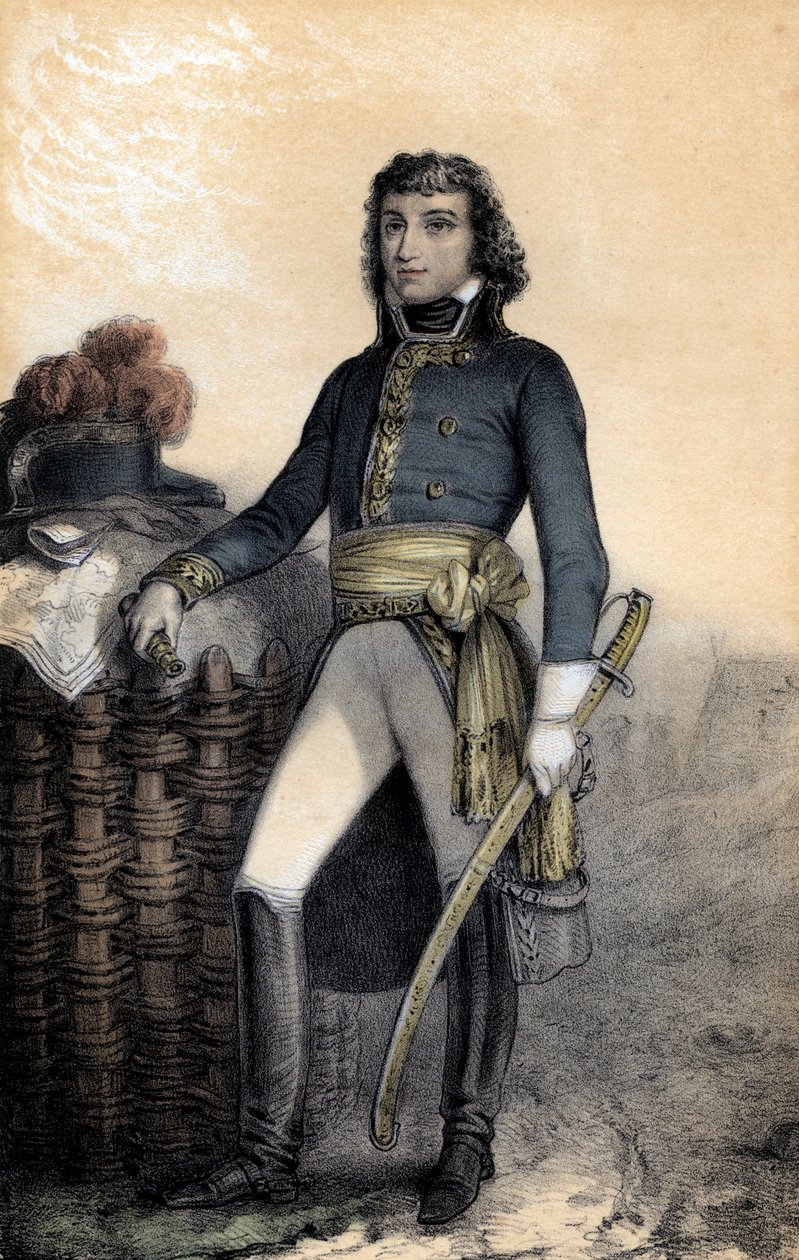 Barthelemy-Catherine Joubert (1769-1799) genel ingilizce - Barthelemy Catherine Joubert (1769-1799) ingilizce genel - gravür by School French