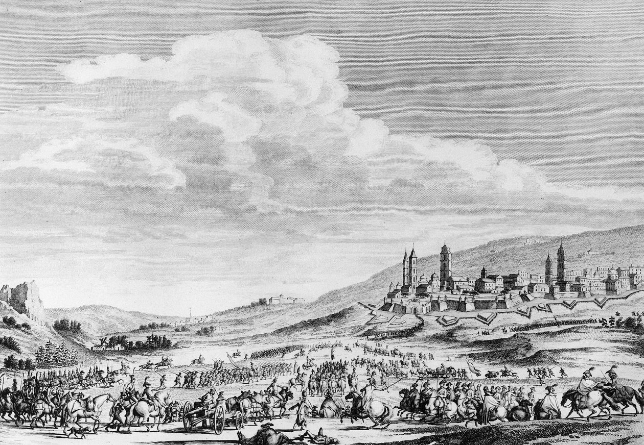 General Bonaparte (Napolyon I Bonaparte) liderliğindeki İtalya seferi by School French