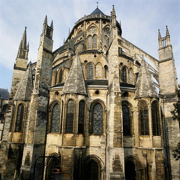 Saint-Nazaire Katedrali (fotoğraf) by School French