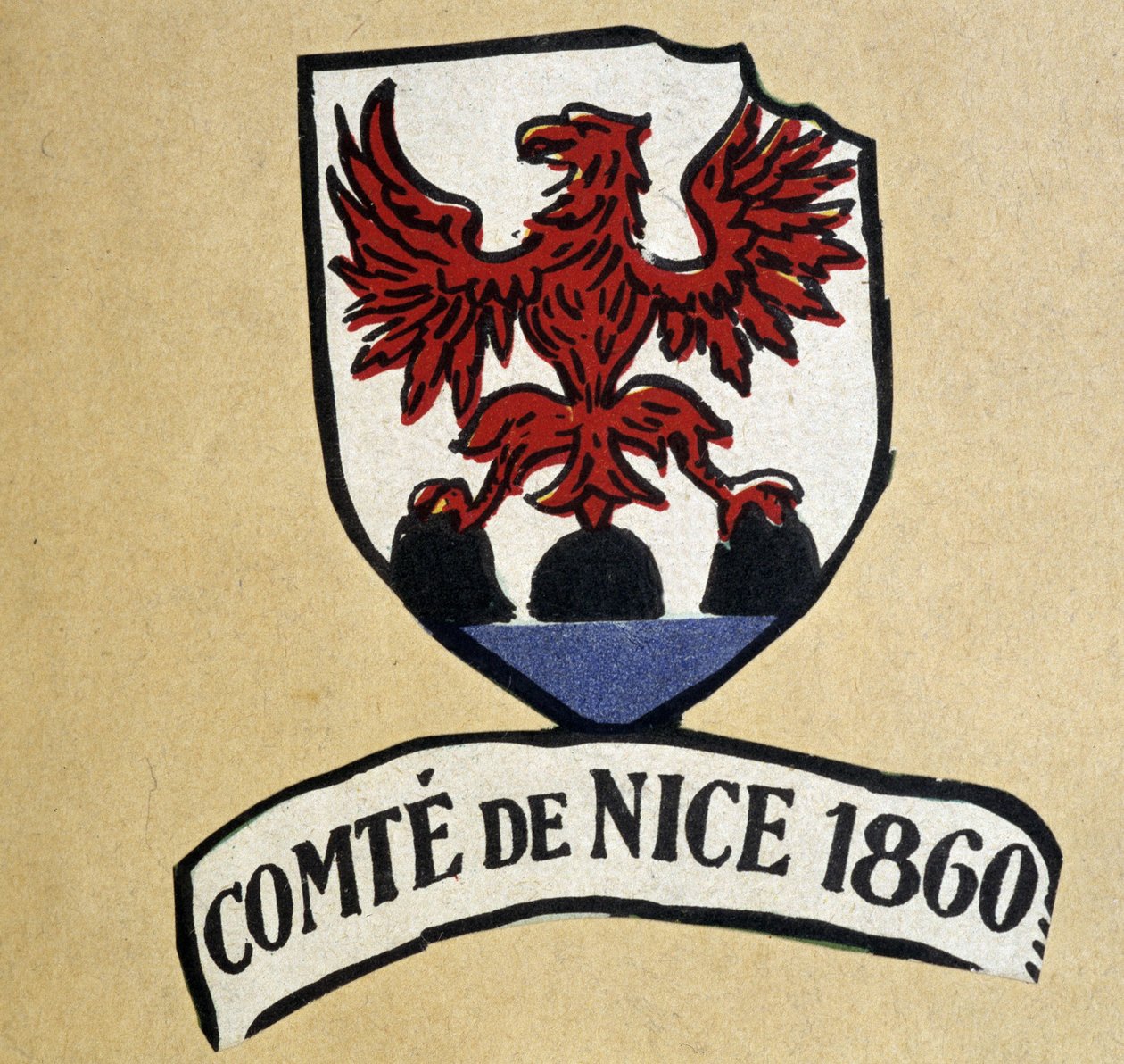 Nice County arması by School French
