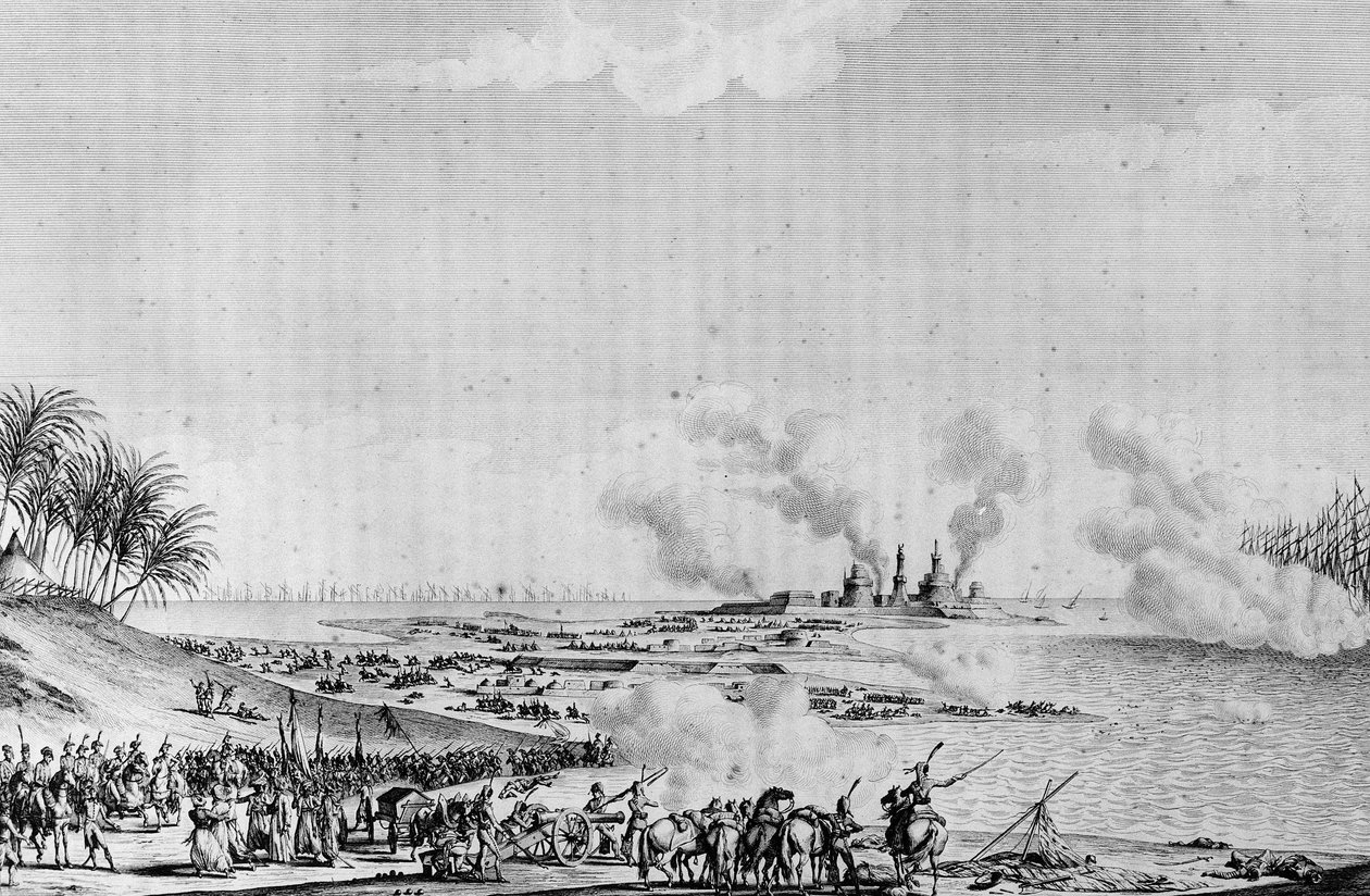 Napolyon Bonapart (Napolyon I Bonaparte) liderliğindeki Mısır Fethi (Mısır Seferi (Seferi) (1798-1801) by School French
