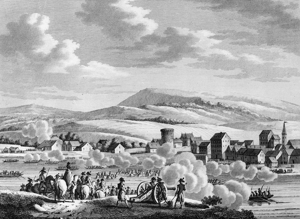 Fransız Devrimi Savaşı ve devrim karşıtı hareketler: 20 Fructidor An III (6 Eylül) günü Ren Nehri