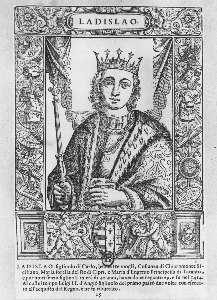 Yüce Ladislaus (gravür) by School French