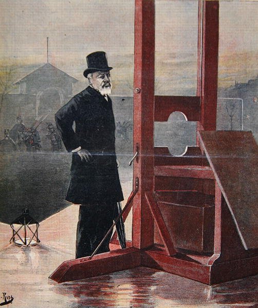 'Le Bourreau', cellat Deibler (1863-1939), 1900'lerin başı by School French