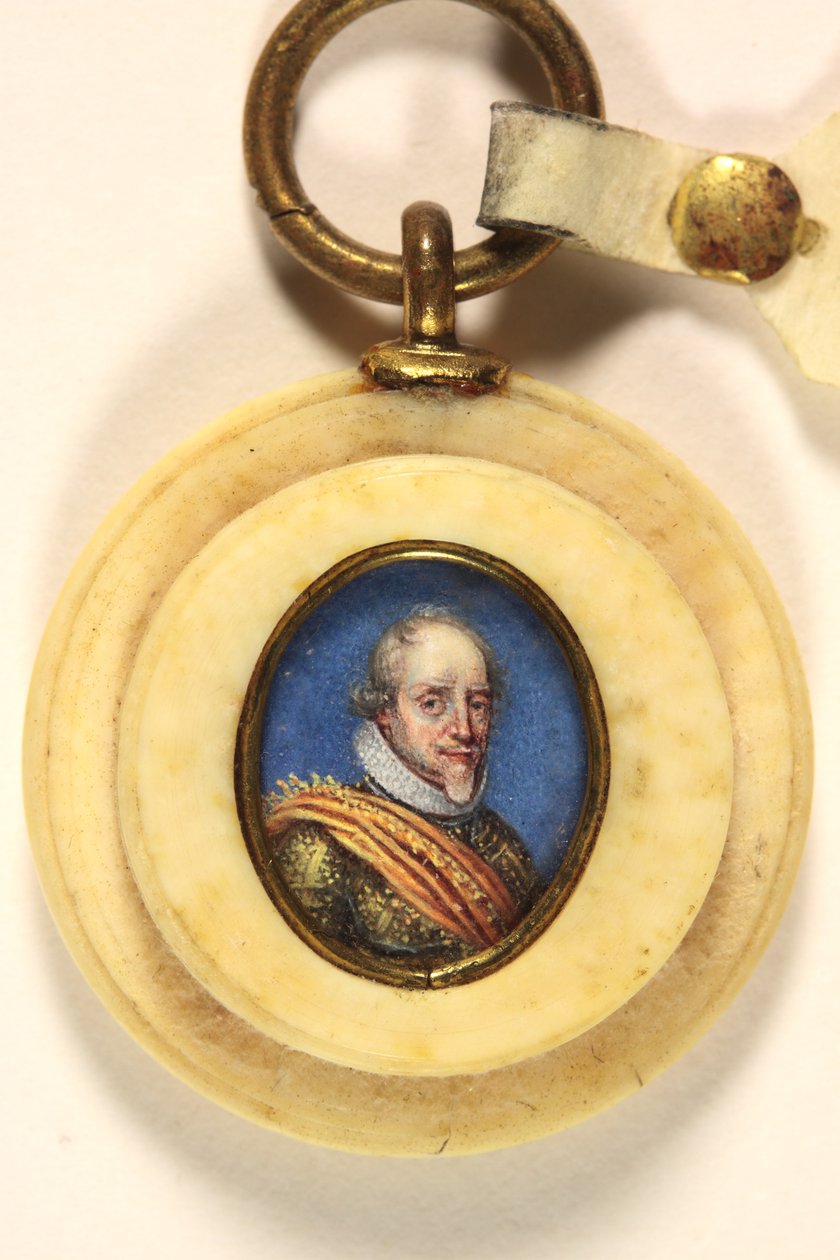 Maurice, Orange Prensi (parşömen üzerine suluboya) by School French