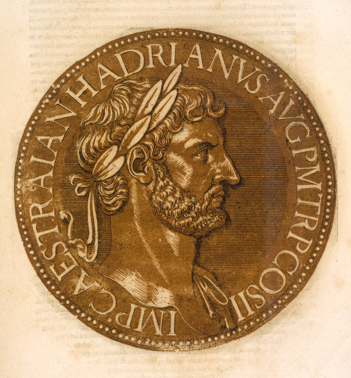 İmparator Hadrian (renkli taş) by School French