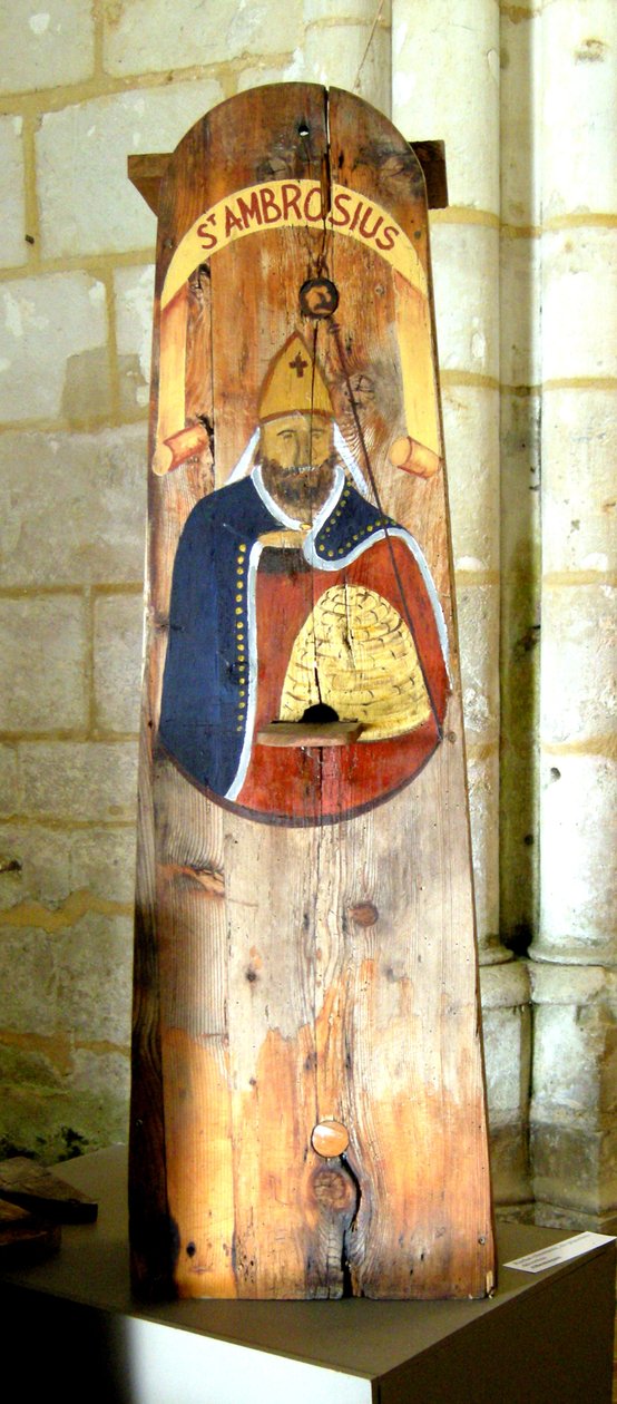 St. Ambrose (ahşap) bir görüntü ile arı kovanı by School German
