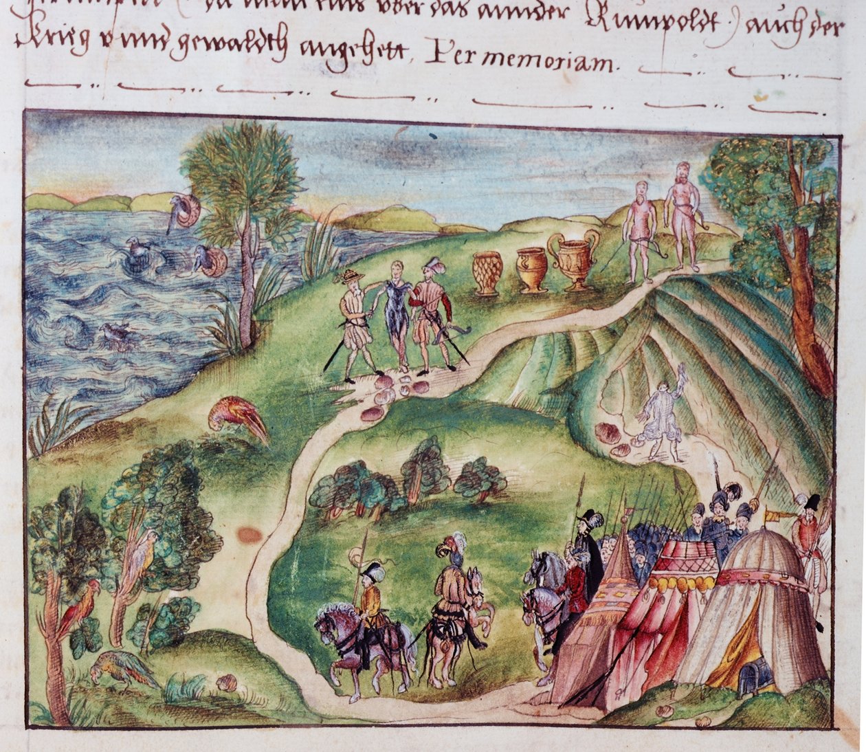 MS Add.15217 fol.40 Coeler Ailesi, Nürnberg