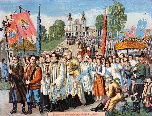Meryem Ana onuruna hac (renkli taş) by School Hungarian