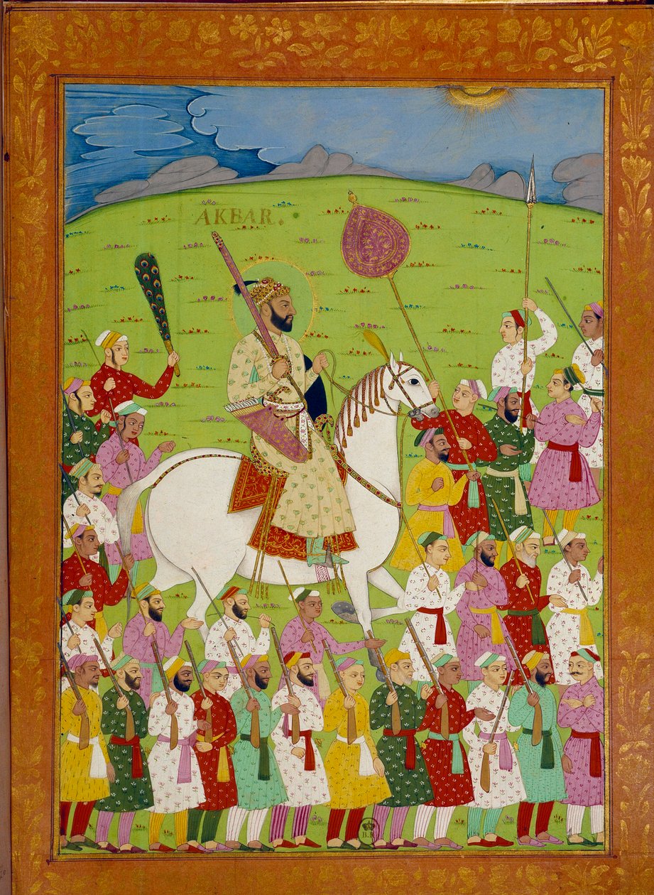 Sultan Ekber ve Şah Alem Mahkemesi. Niccolo Manucci