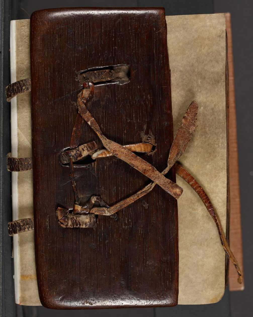 MS CCC 282 Corpus Irish Missal Kitap Ciltleme, c.1120-30 (meşe, deri ve parşömen) by School Irish