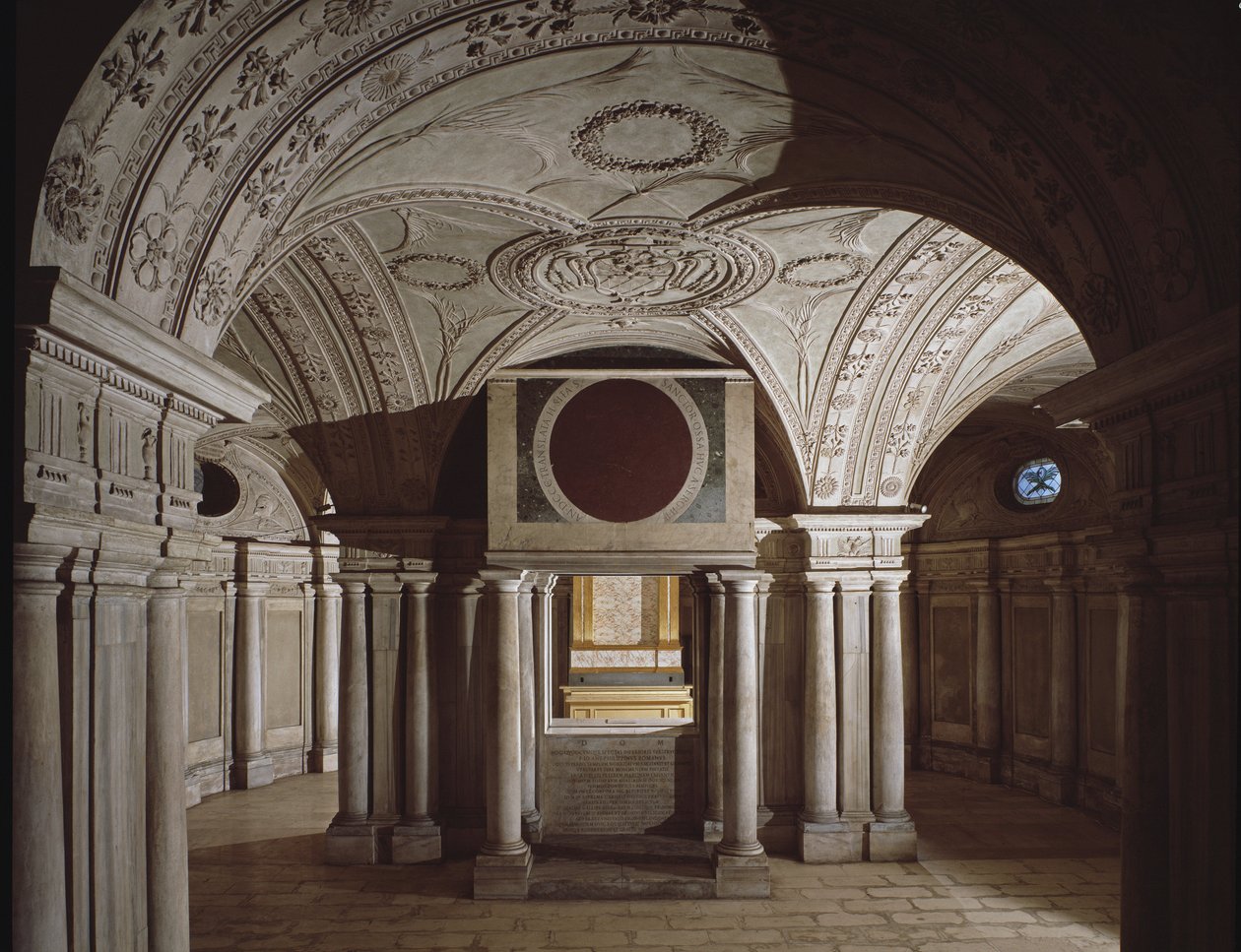 Aziz Martino ai Monti kilisesinin mahzeni, 4-5. yüzyıl by School Italian