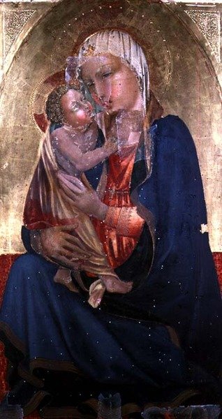 Alçakgönüllü Madonna, Floransa Okulu by School Italian