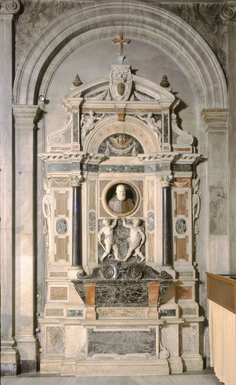 Alvarez da Toledo Anıtı (mermer) by School Italian