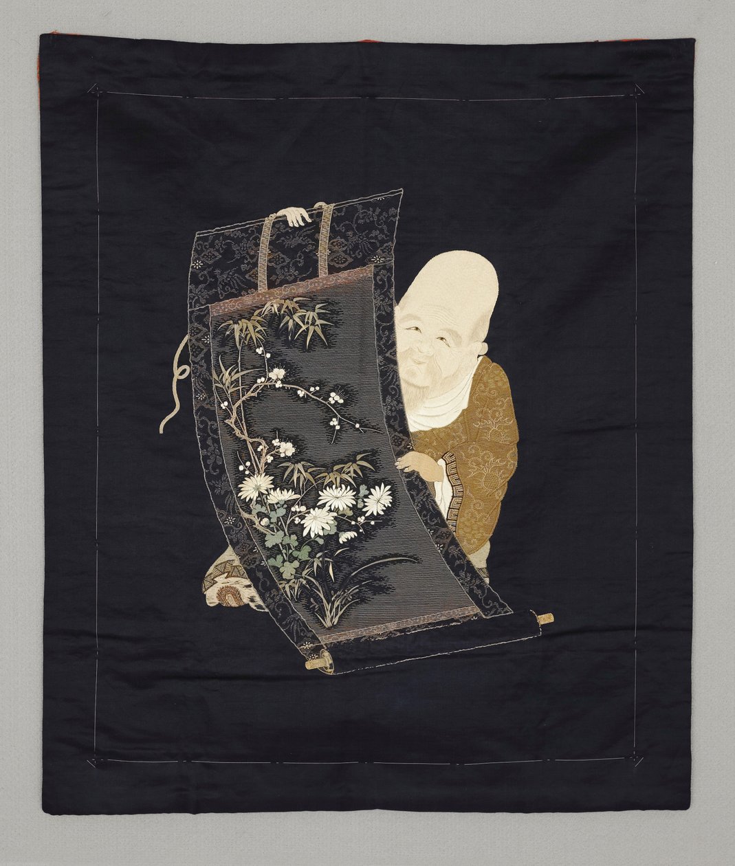 Hediye Koer: Fukurokuju Figürü (Coth) by Japanese School