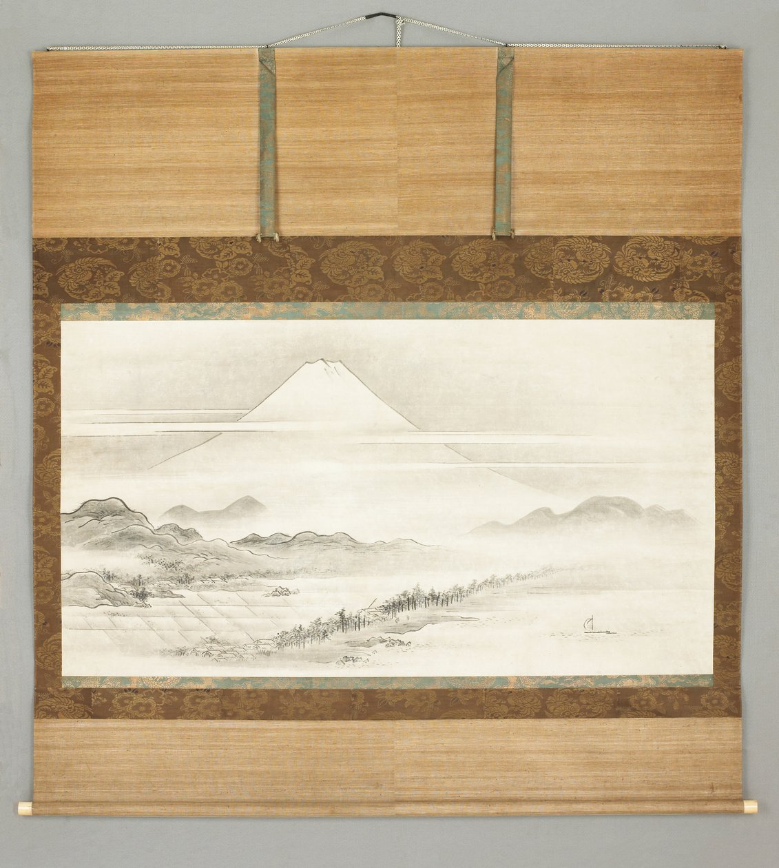 Kakemono, Fuji Dağı manzarası by Japanese School