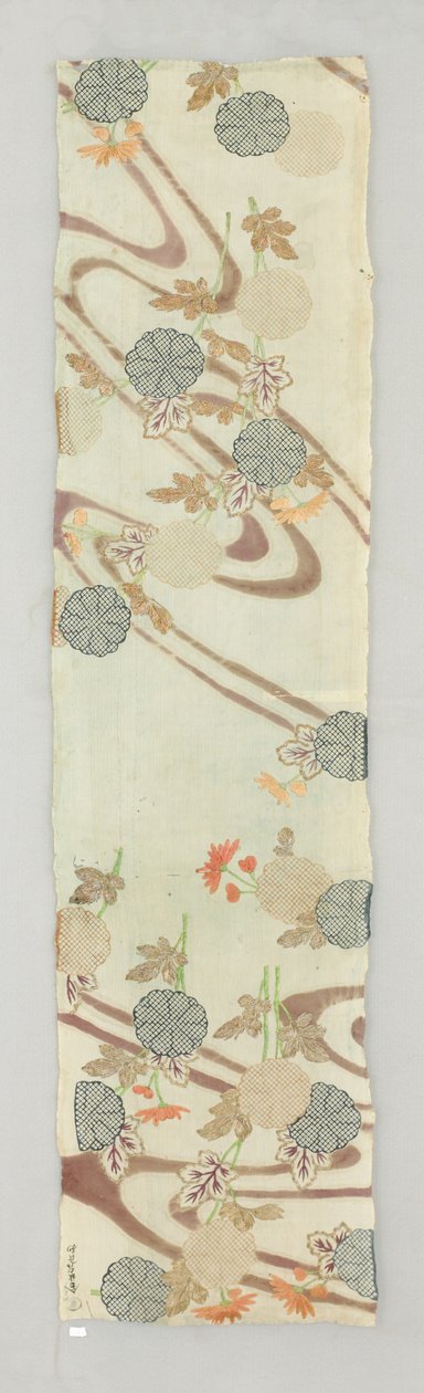Kimono parçası (Kumaş) by Japanese School
