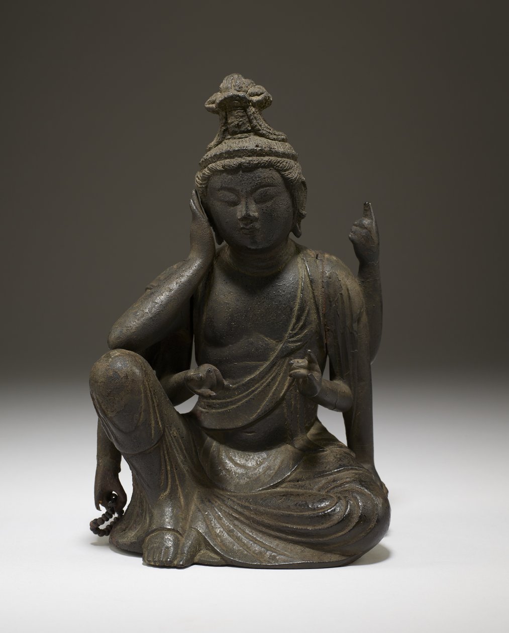 Nyoirin Kannon (bronze) by Japanese School