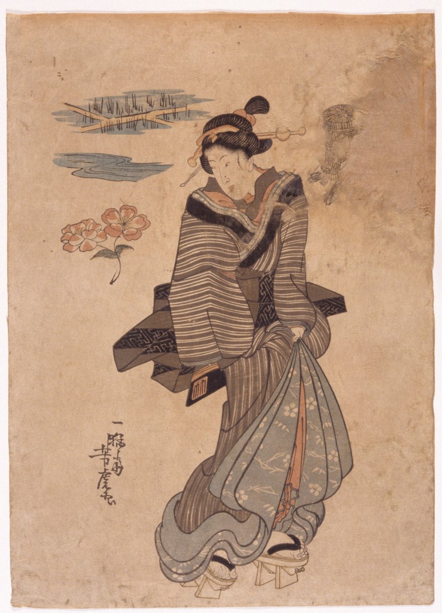 İsimsiz (renkli gravür) by School Japanese