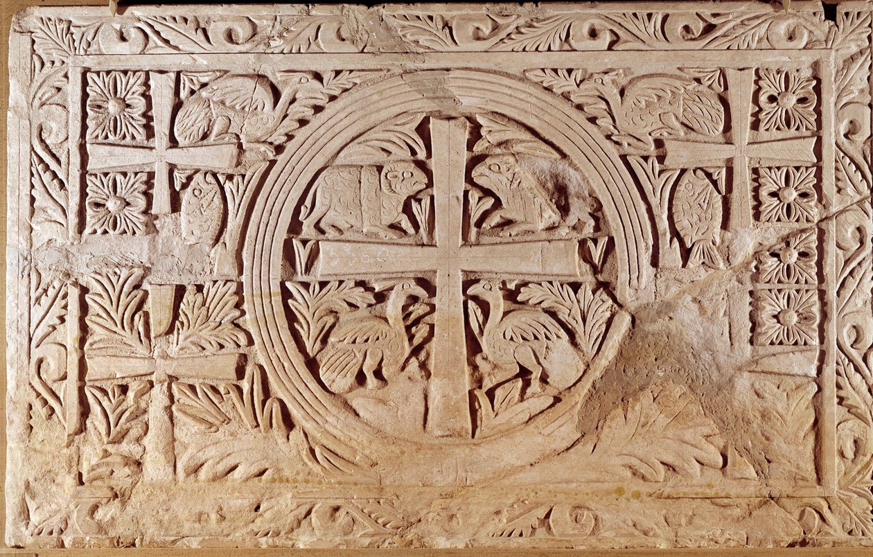 Chancel levhası, bir kilise korosunun kapanış elemanı. Lübnan