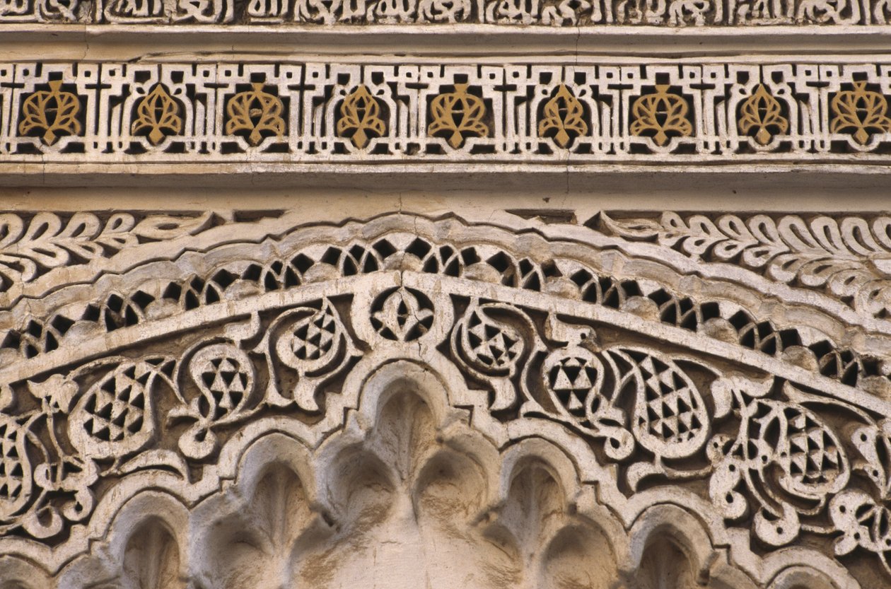 Ulu Camii'nin kapısından detay (sıva) by School Moroccan