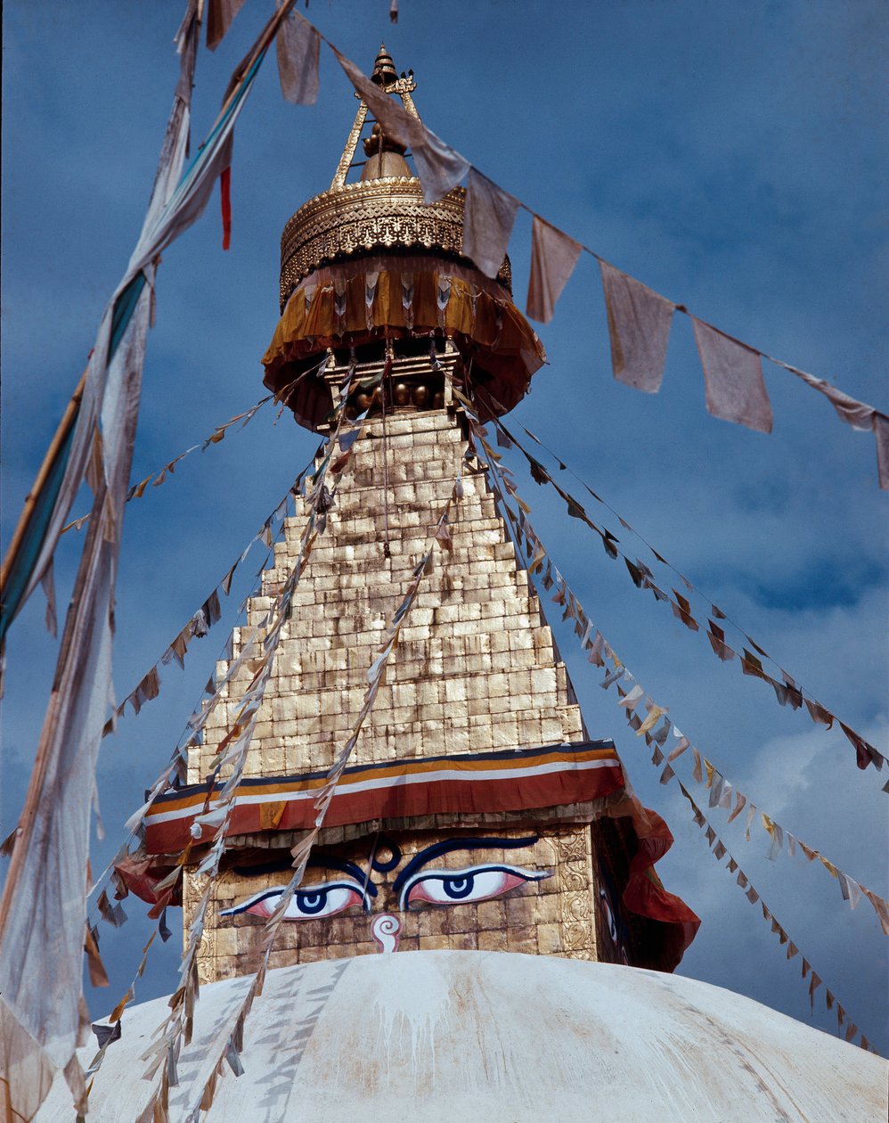 Budist stupa, 8. yüzyıl by School Nepalese