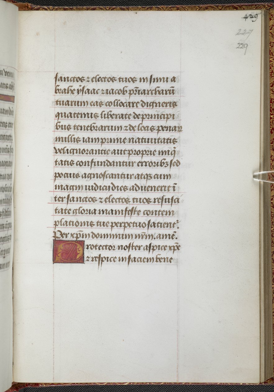 Kings 9, f.229r, Book of Hours, Sarum Kullanımı (#39;Anne Boleyn#39;s Book of Hours#39;) (parşömen) by School Netherlandish
